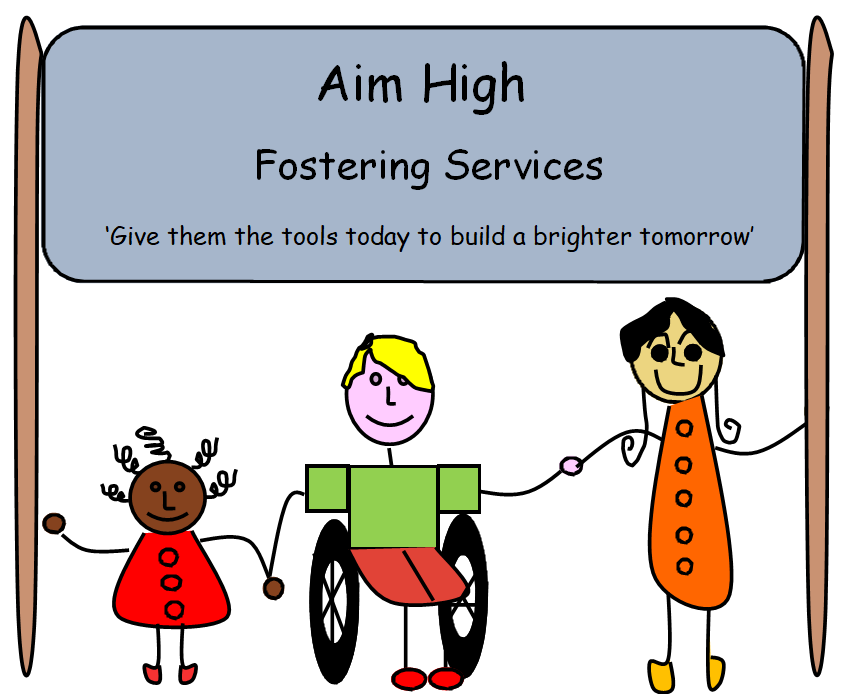 Aim High Fostering Services Logo